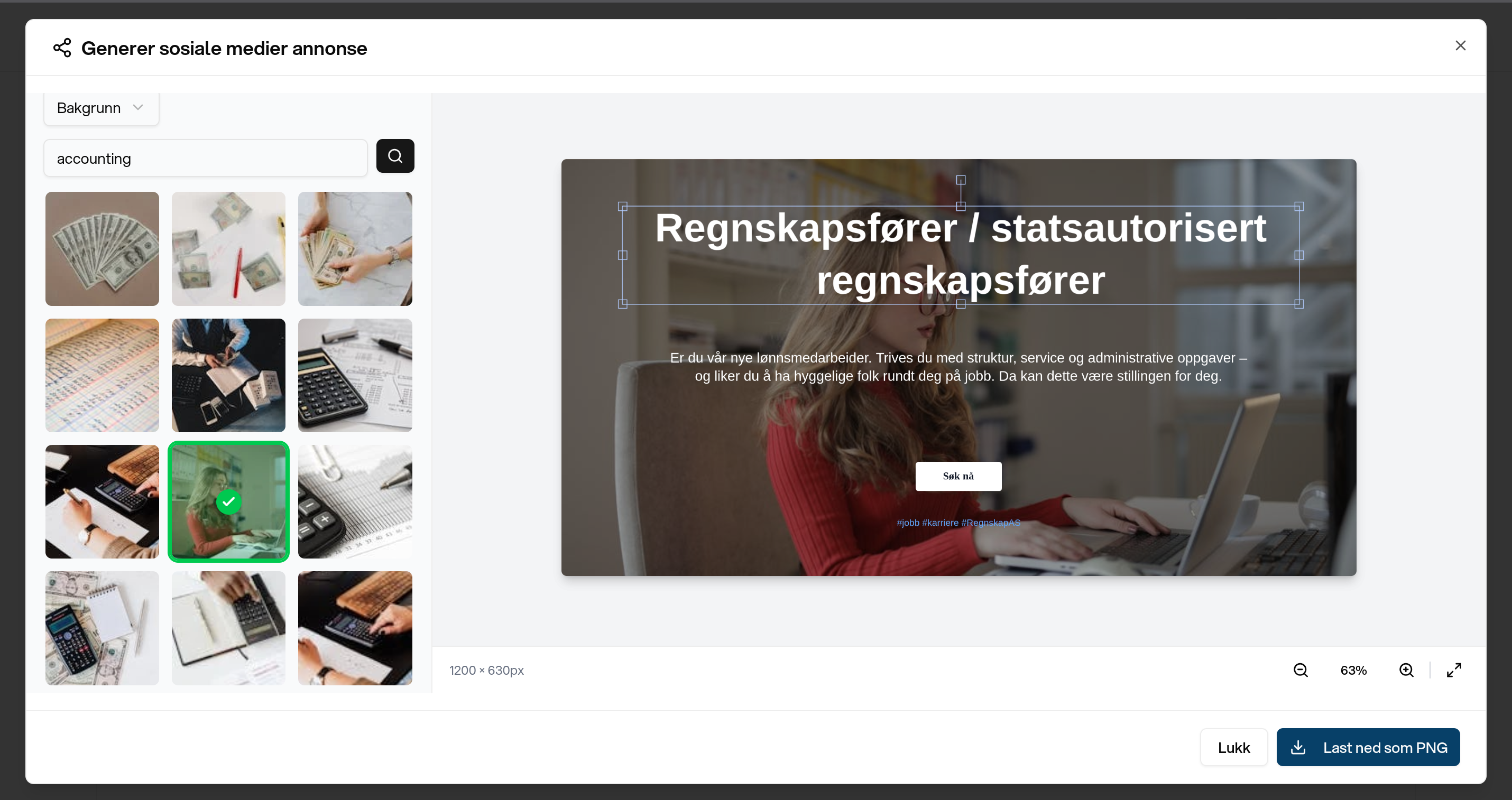 Ny funksjon: Generer profesjonelle annonser for sosiale medier på få minutter!