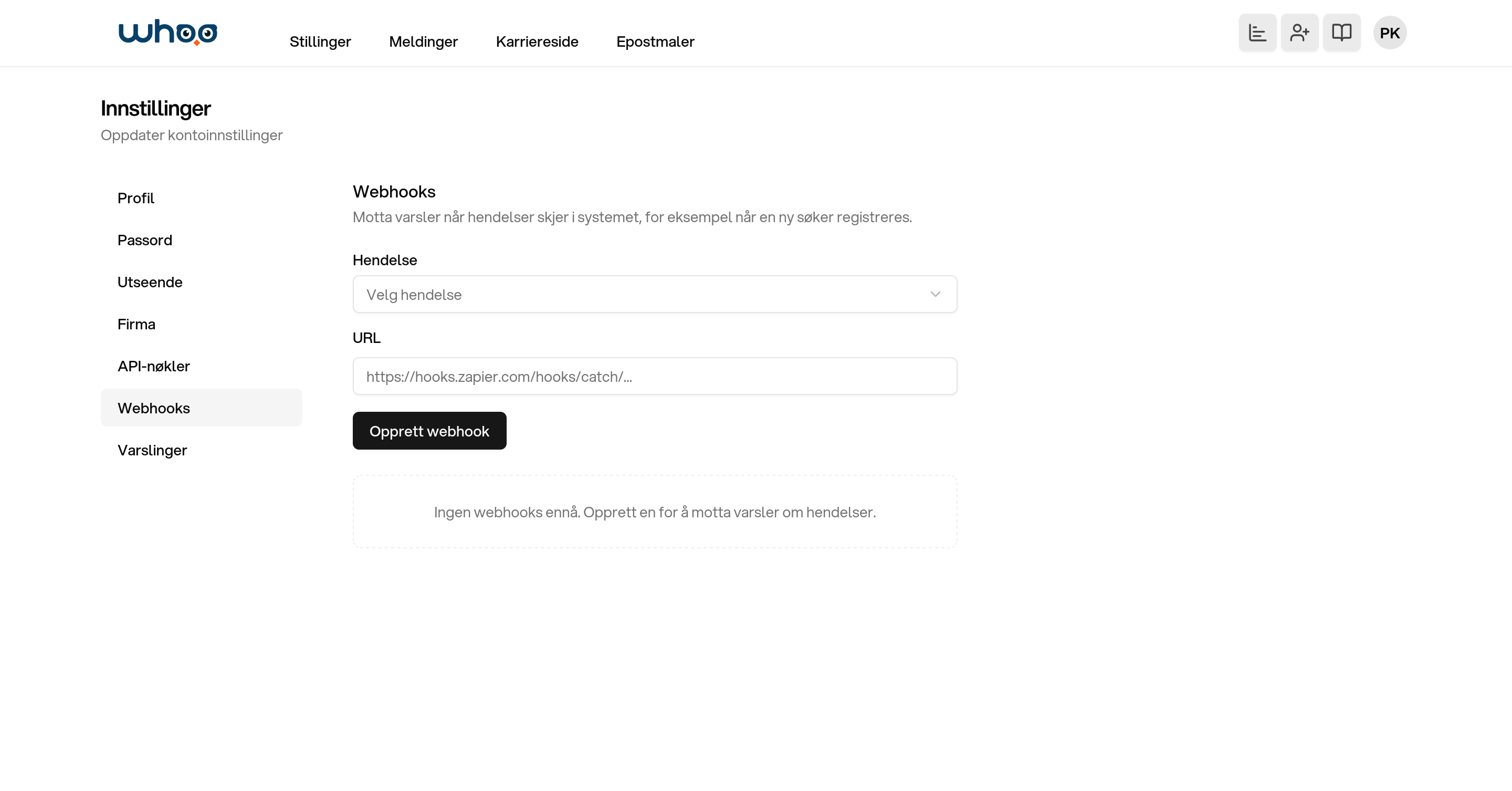 Whoo lanserer webhooks – gi dine favorittverktøy tilgang til kandidatdata i sanntid